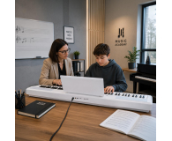 MusicMate Pianino cyfrowe MM-P30-W ConcertoGo - 1588210 - zdjęcie 19